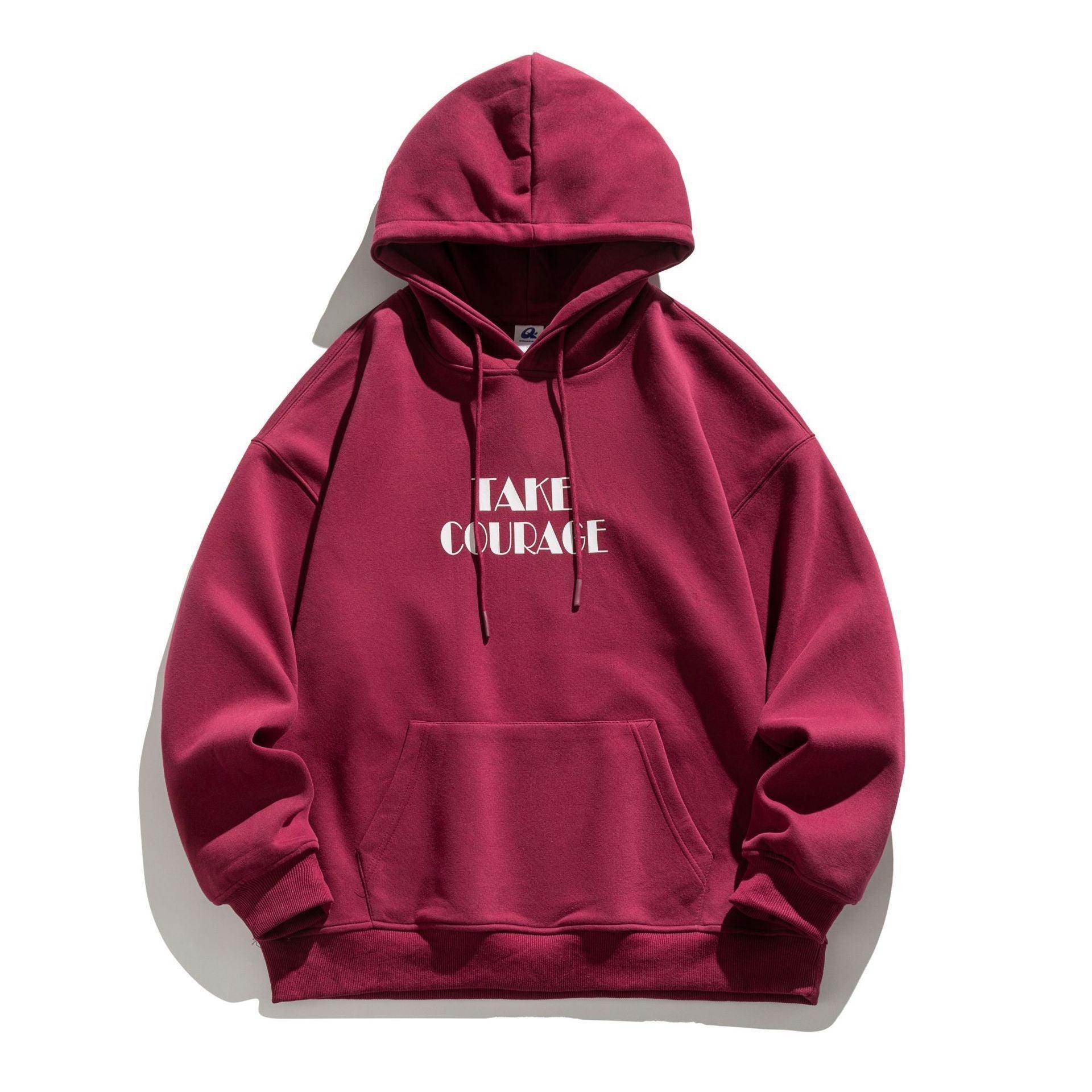 Hooded Sweater Letter Printing - Magellan Fashion Shop