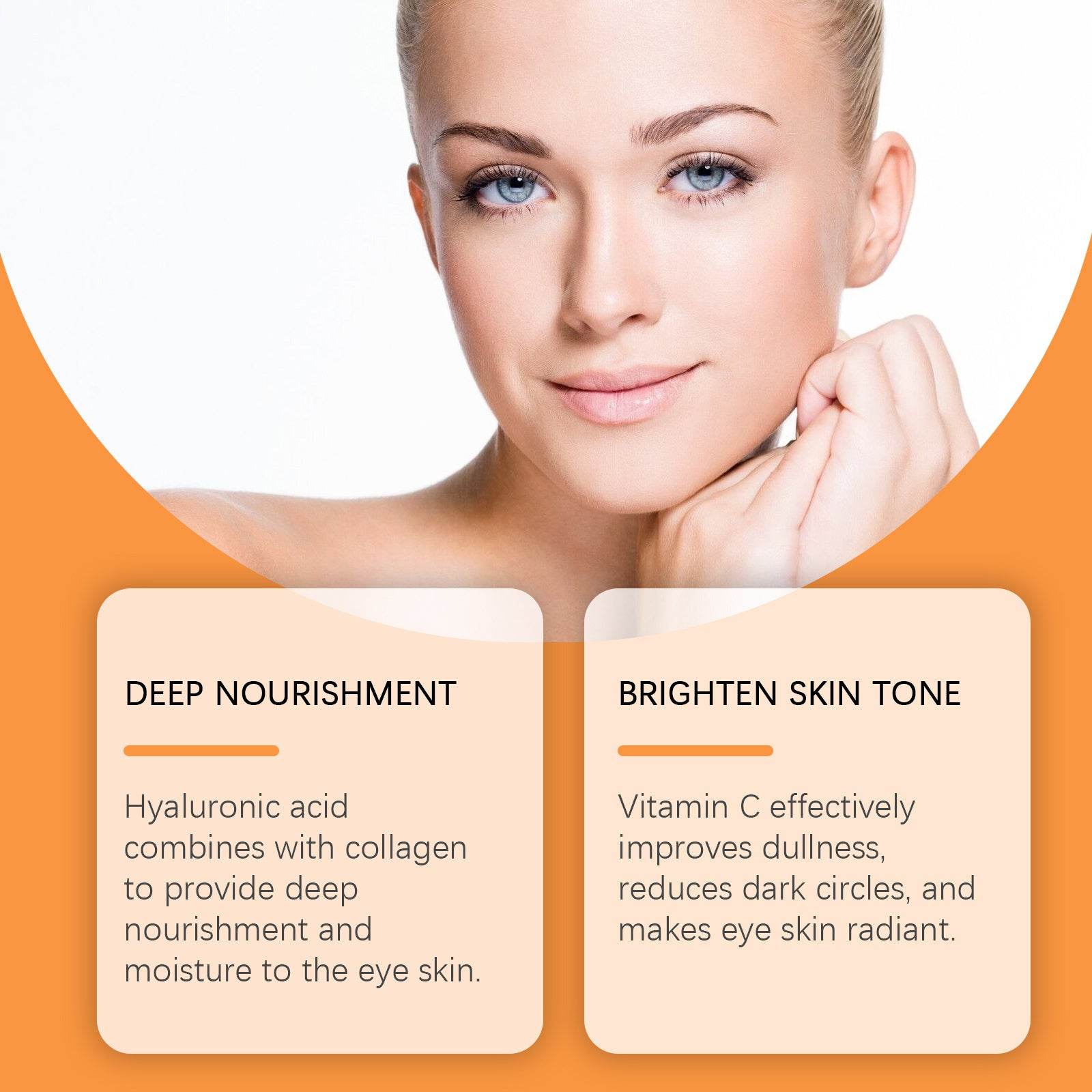 Vitamin C Under Eye Patches For Dark Circles Care, Cooling, Moisturizing, Hydrating Eye Area Mask Patches - Magellan Fashion Shop