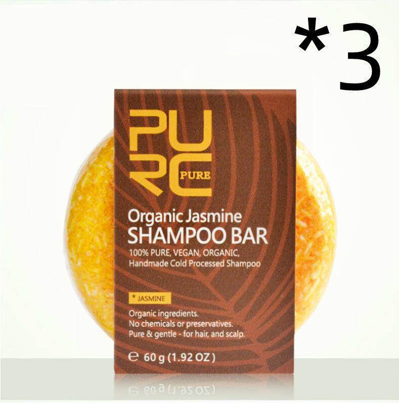 Anti-Dandruff, Oil-Control Nourishing Handmade -Flower Root And Ginger Shampoo Soap - Magellan Fashion Shop