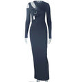 Lace-up Irregular Dress - Magellan Fashion Shop