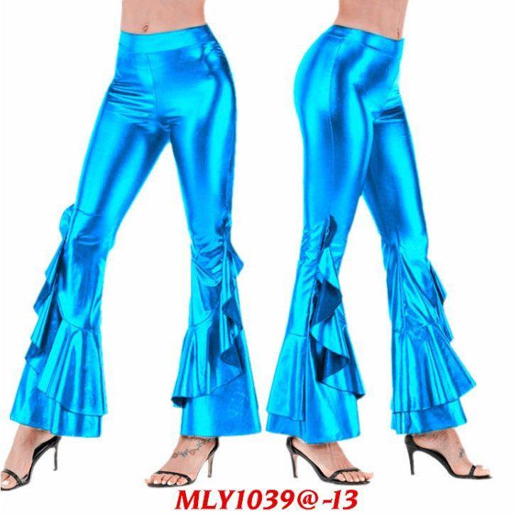 Women's Bright Slim-fit Imitation Leather - Magellan Fashion Shop