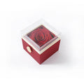 Fashion Acrylic Rotating Rose Jewelry Box - Magellan Fashion Shop