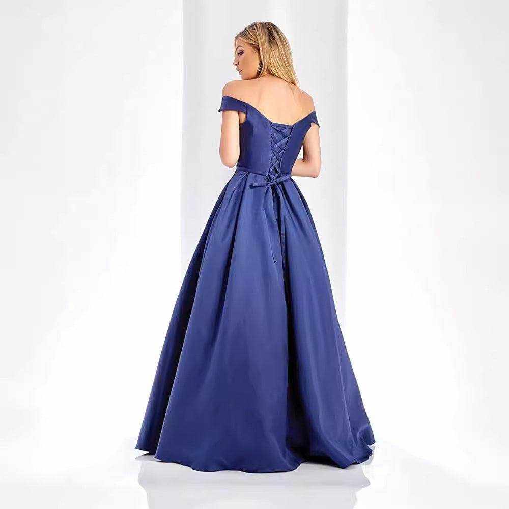 Off-the-shoulder Ball Gown Long - Magellan Fashion Shop