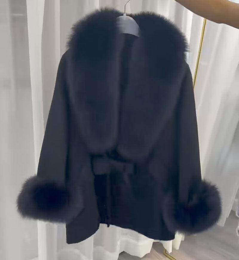 Real Wool Woolen Autumn And Winter Cape Top - Magellan Fashion Shop