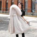 Big Fur Collar Loose Cotton Clothing – Cozy Winter Jacket with Luxurious Fur Detailing - Magellan Fashion Shop