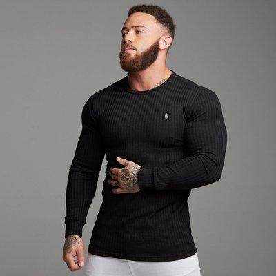 Doctor Muscle Spring men's long sleeve sports compression shirt in various colors for fitness training