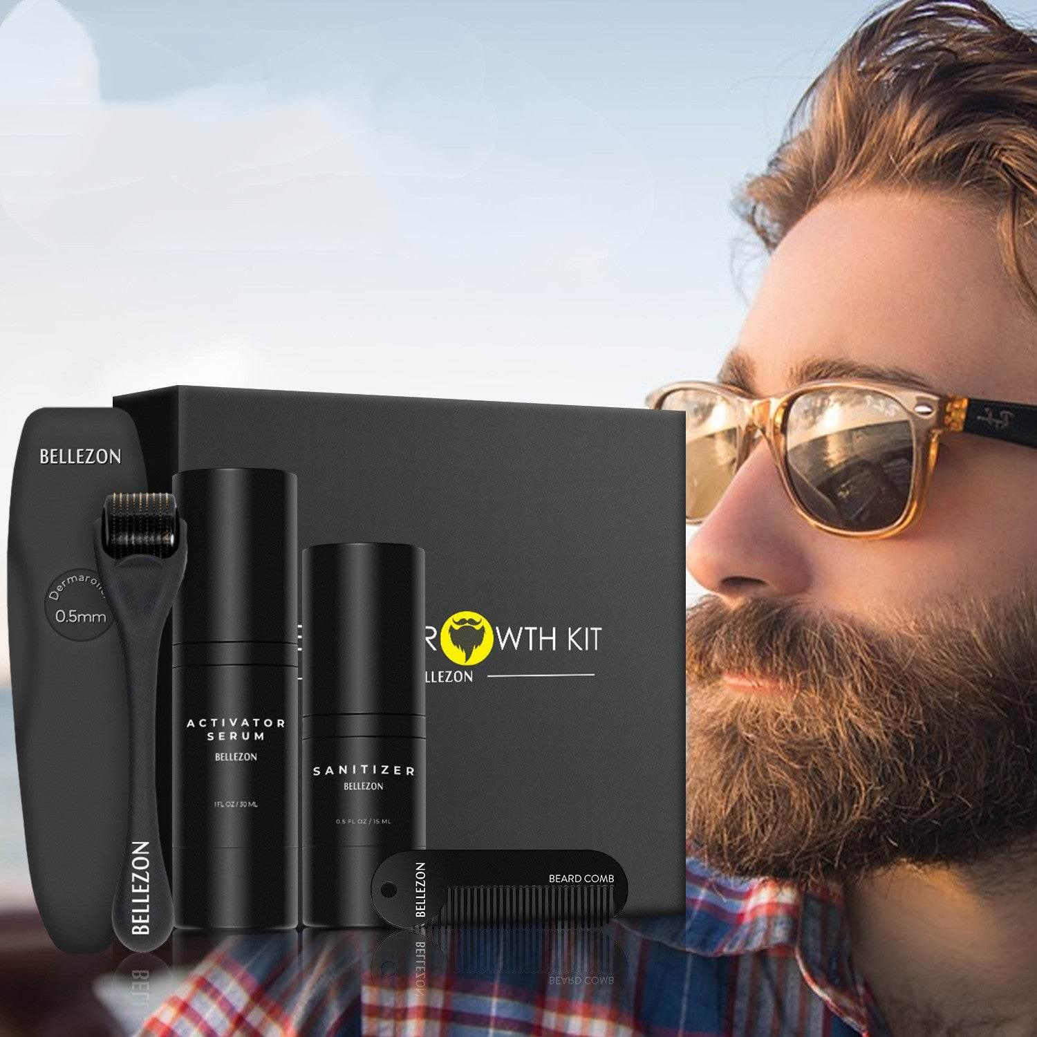 Beard Growth Liquid Beard Care Set - Magellan Fashion Shop