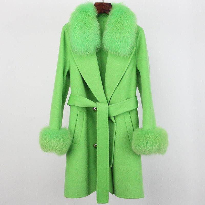 Double-faced Wool Overcoat Long High-end - Magellan Fashion Shop