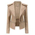 Motorcycle Leather Jacket - Magellan Fashion Shop