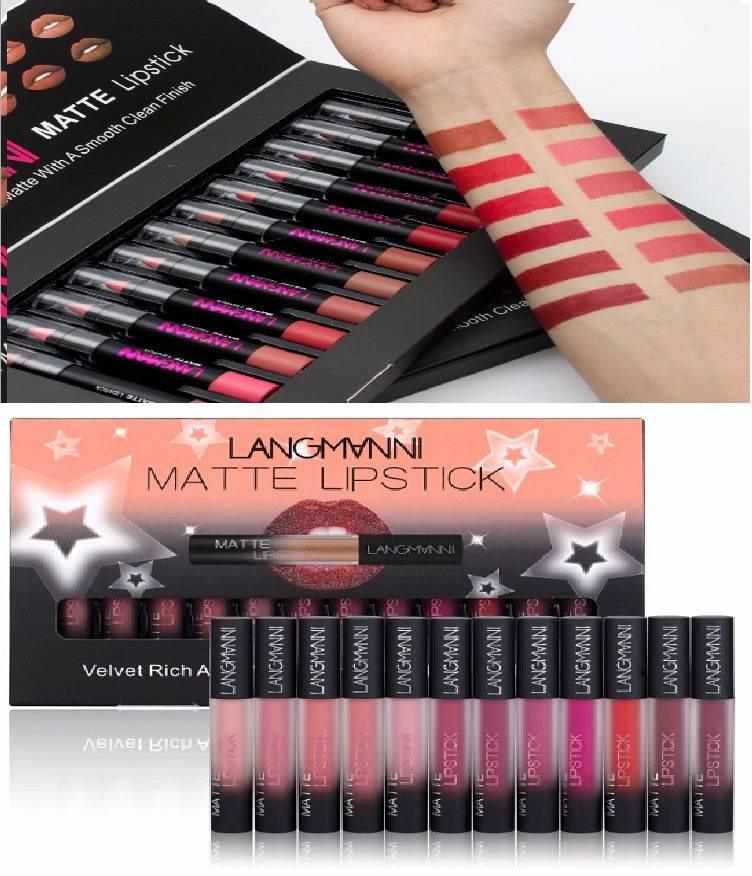 Waterproof Long-lasting Velvet Lipstick Set - Magellan Fashion Shop