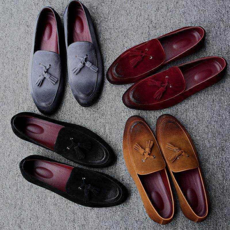 Pea shoes leather shoes for men - Magellan Fashion Shop