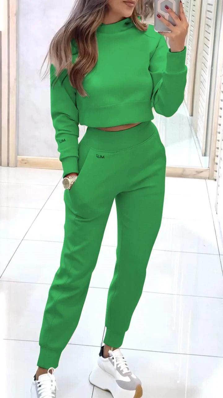 Stand Collar Sports Suit - Magellan Fashion Shop