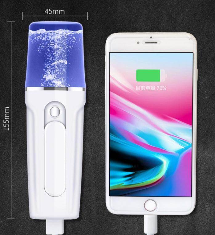 Facial Moisturizing Beauty Apparatus With USB Battery Bank - Magellan Fashion Shop