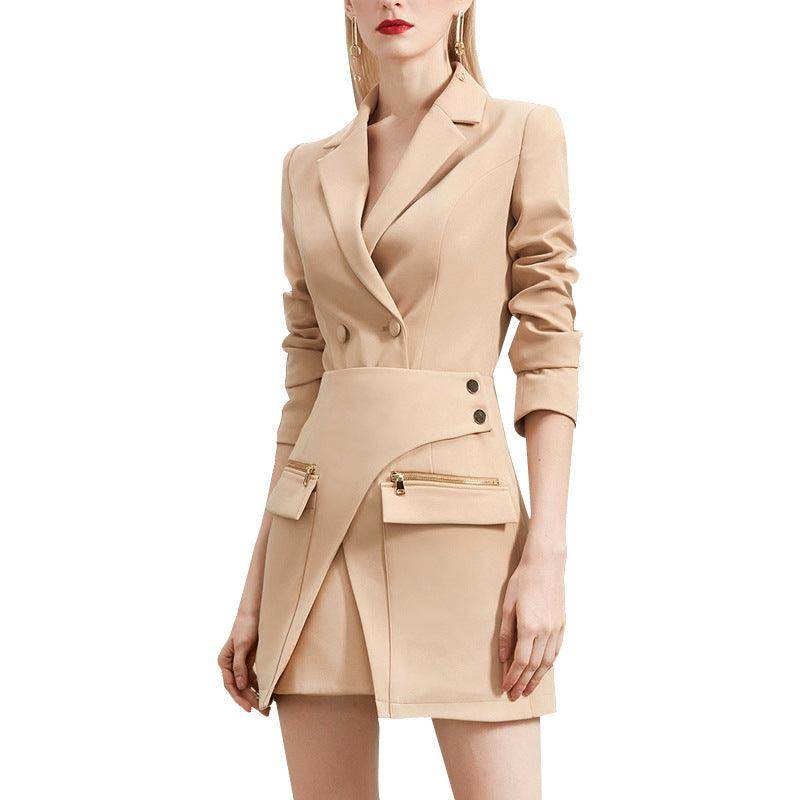 Temperament Royal Sister Fan Small Man Matching Suit - Magellan Fashion Shop