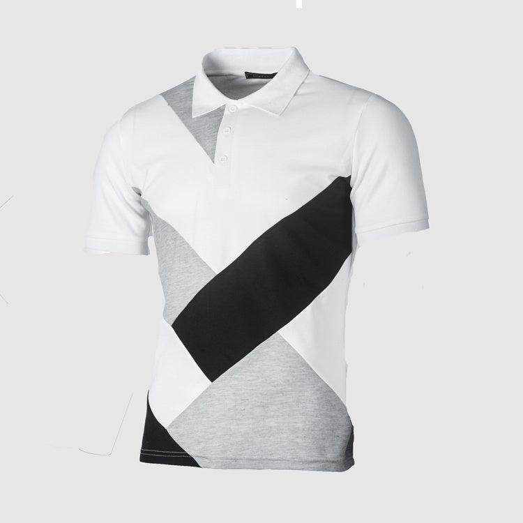 Men Polo Shirt Casual Cotton T Shirts Men's Casual Short Sleeve Pol - Magellan Fashion Shop