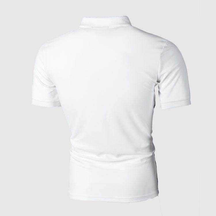 Men Polo Shirt Casual Cotton T Shirts Men's Casual Short Sleeve Pol - Magellan Fashion Shop