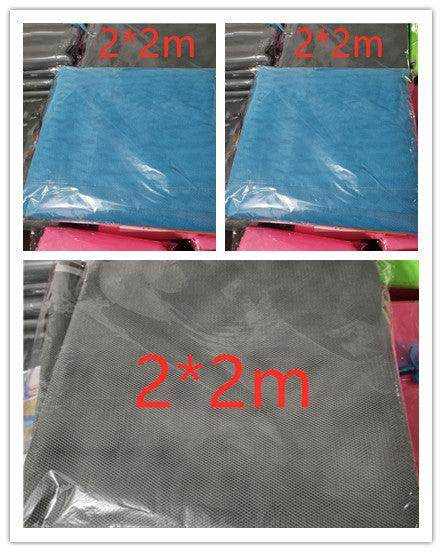 Polyester beach mat designed to prevent sand leakage for family outdoor picnics and self-driving tours