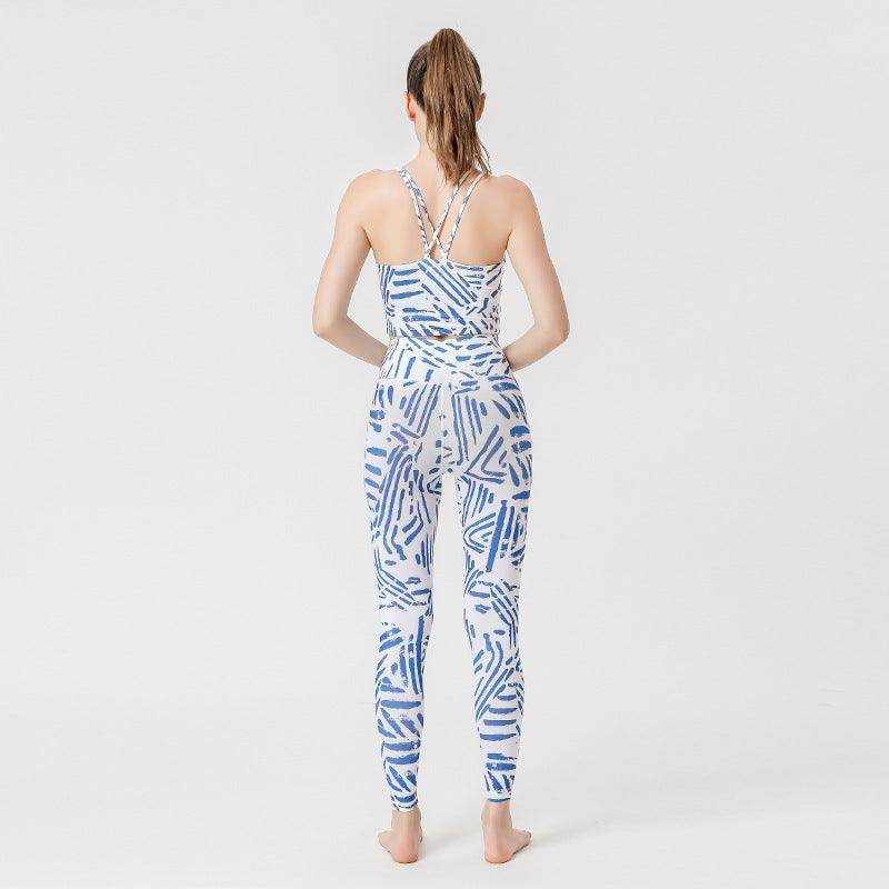 Yoga Clothing Women Suit European And American Printed Leggings Fitness - Magellan Fashion Shop