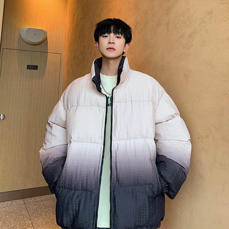 Men's Warm Stand Collar Windproof Sleeve Opening Jacket - Magellan Fashion Shop