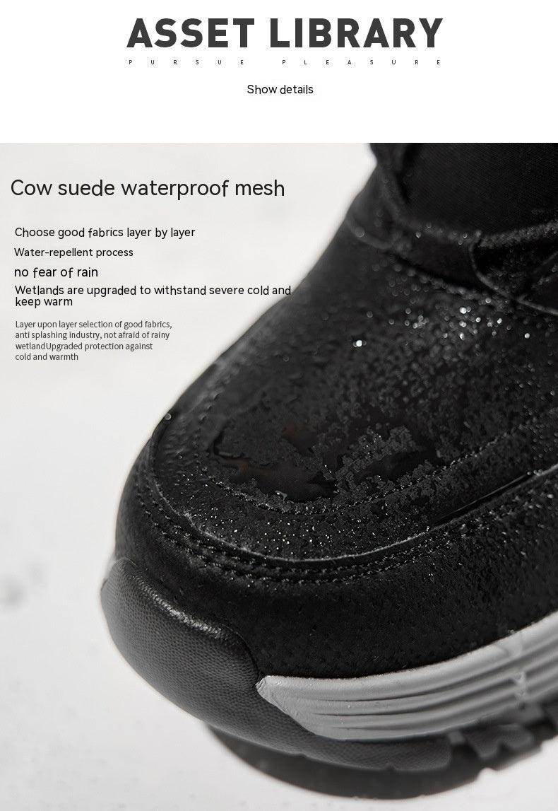 Warm Fleece-lined Thick And Comfortable Snow Boots - Magellan Fashion Shop