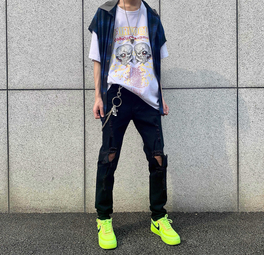 Printed rock t-shirt - Magellan Fashion Shop
