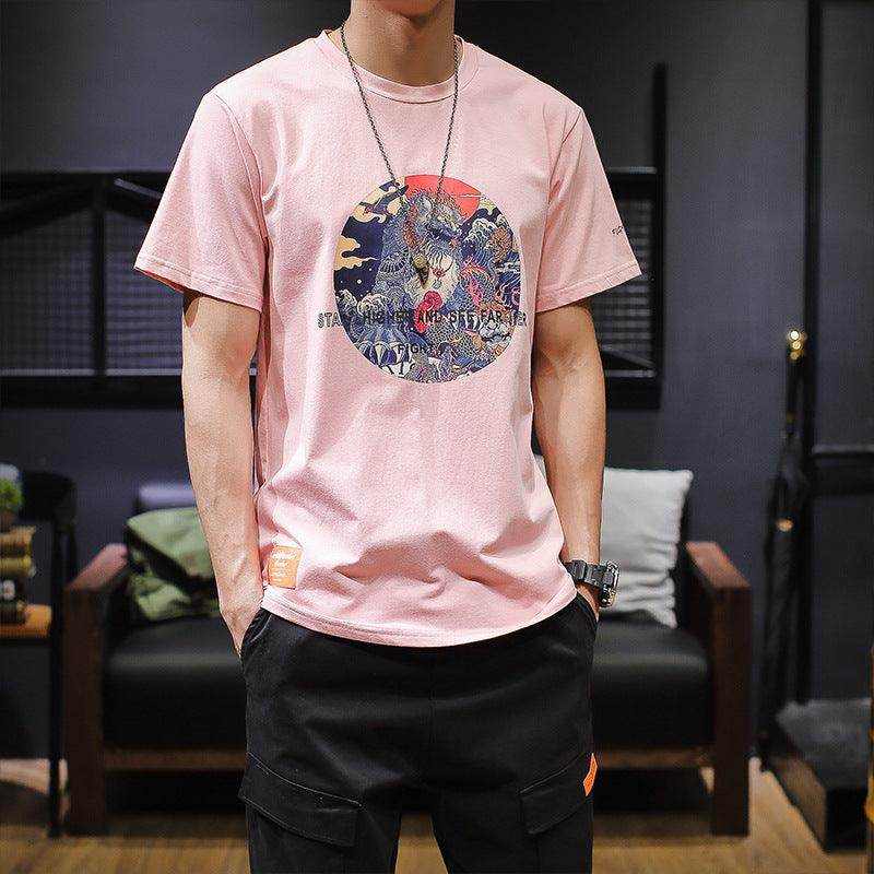 Large size T-shirt print T-shirt - Magellan Fashion Shop