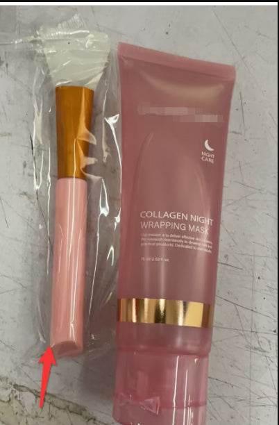 Face Night Mask Collagen Wrapping Mask Natural Ingredients Firming Elasticity & Hydration Anti-wrinkle - Magellan Fashion Shop