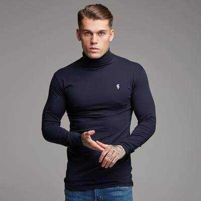 Doctor Muscle Spring men's long sleeve fitness running shirt in various colors and sizes