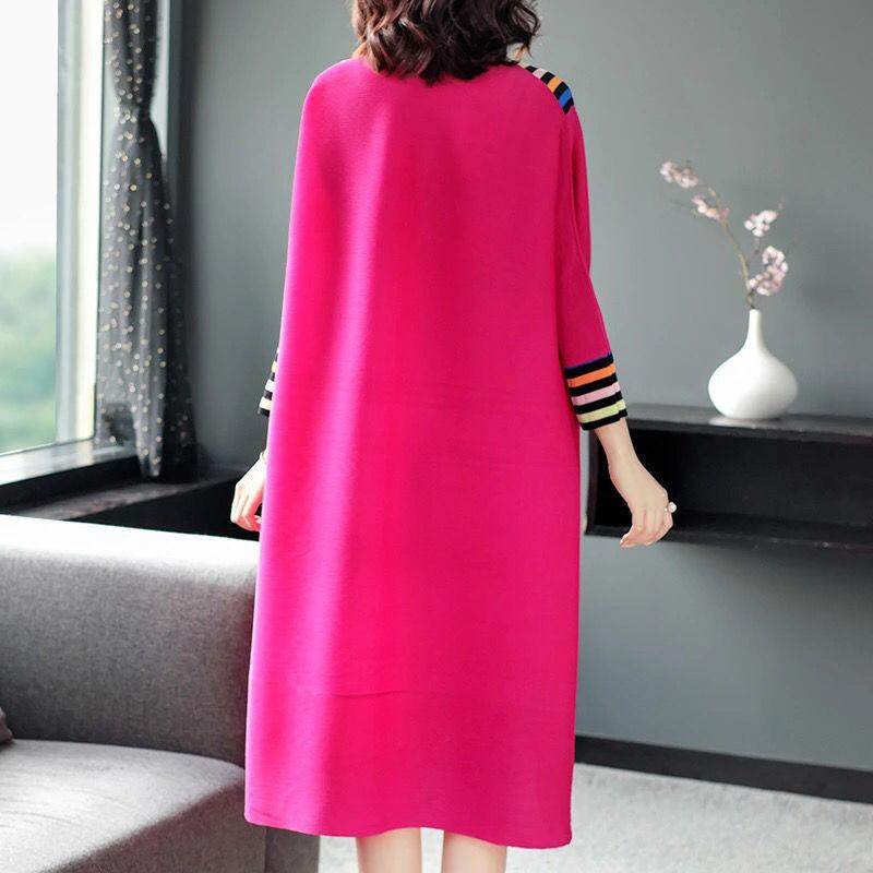 Summer New Loose Cotton Cropped Sleeves Dress Women - Magellan Fashion Shop