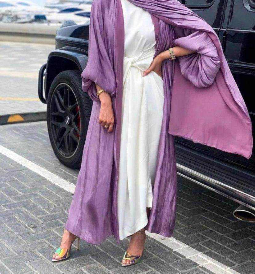 Eid Muslim Abaya Dress Kimono For Women Fashion Shining - Magellan Fashion Shop