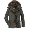 Mid-length plus velvet padded cotton - Magellan Fashion Shop