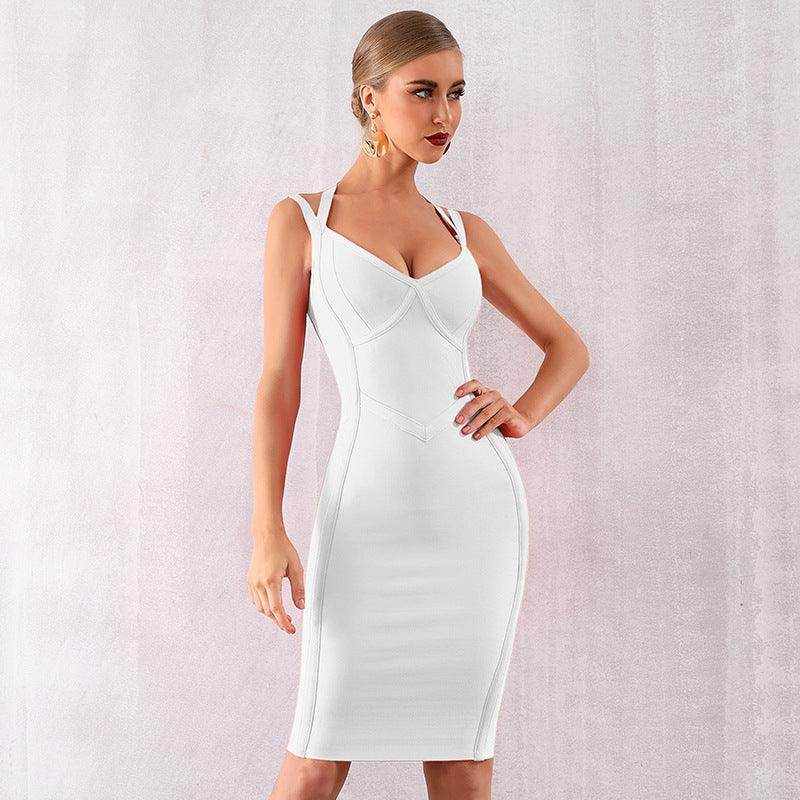 Summer bandage ball gown - Magellan Fashion Shop