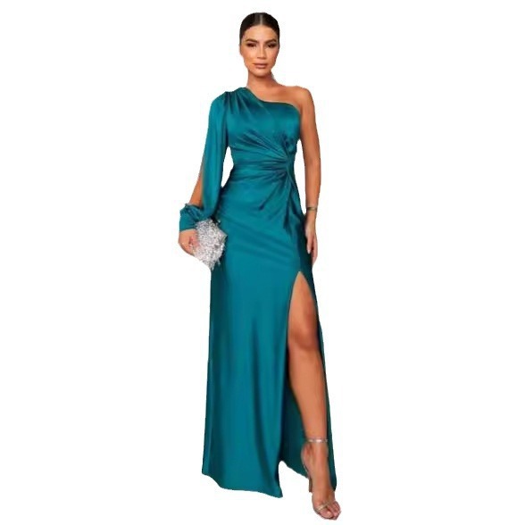 Women's One-shoulder Split Dress - Magellan Fashion Shop