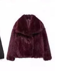 Winter Plush Coat  Warm Thicken Fluffy