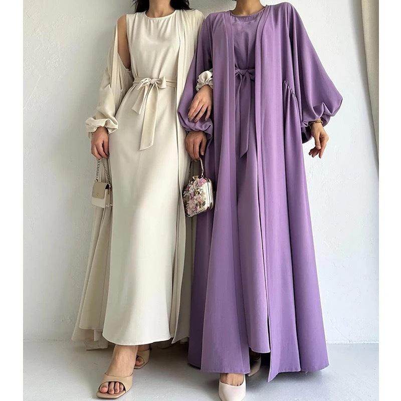 Women's Fashion Dress Lace-up Waist-controlled Baggy Coat Long - Magellan Fashion Shop