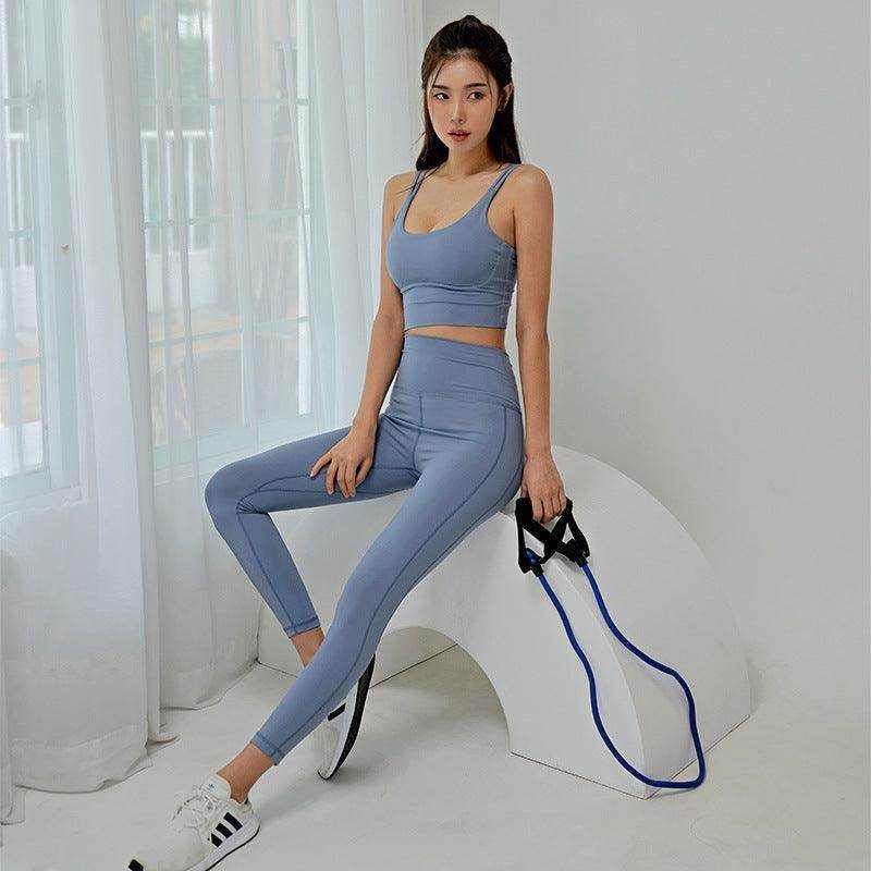 Sports Underwear Women Running Fitness Vest Yoga Clothing Suit - Magellan Fashion Shop