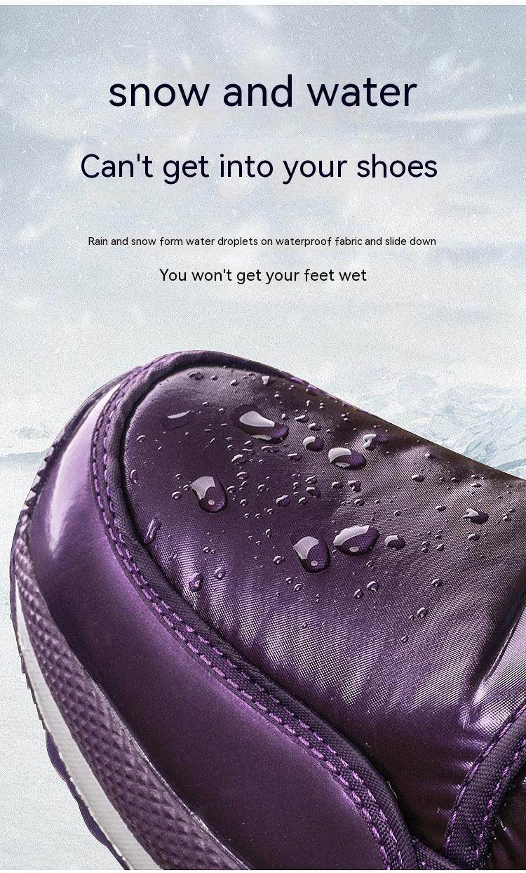 Thick Cotton Lightweight Non-slip Snow Boots - Magellan Fashion Shop