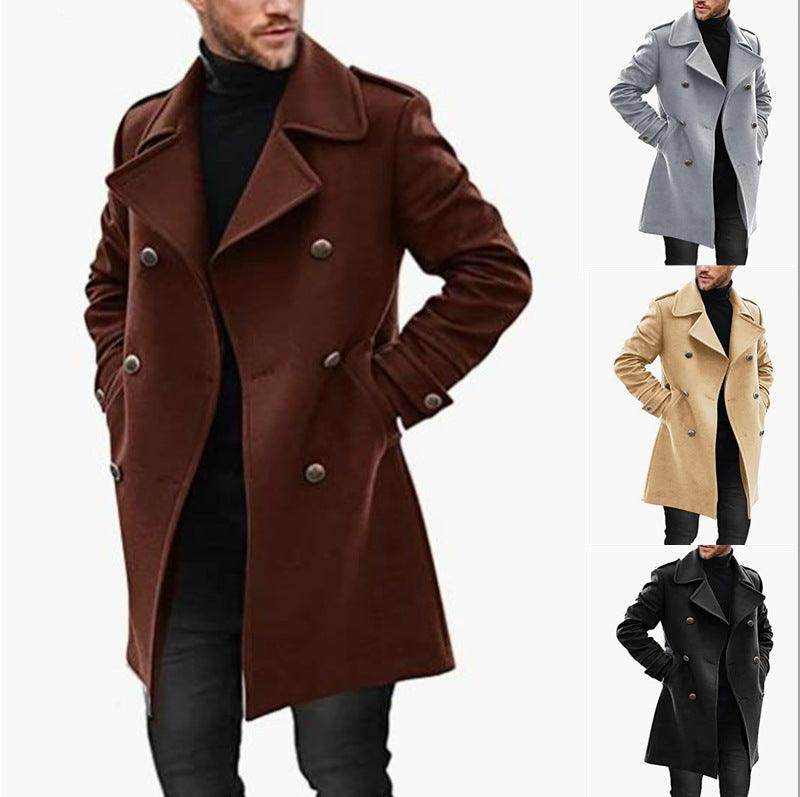 Woolen Men's Coat Autumn And Winter New Product Warm Padded Jacket - Magellan Fashion Shop