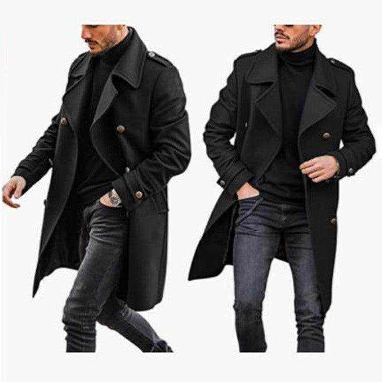 Woolen Men's Coat Autumn And Winter New Product Warm Padded Jacket - Magellan Fashion Shop