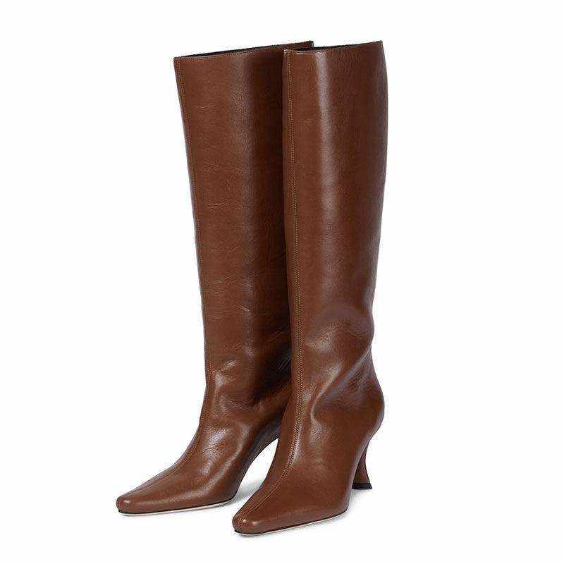New Style Square Head Cowboy Boot Women - Magellan Fashion Shop