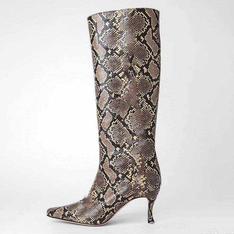 New Style Square Head Cowboy Boot Women - Magellan Fashion Shop