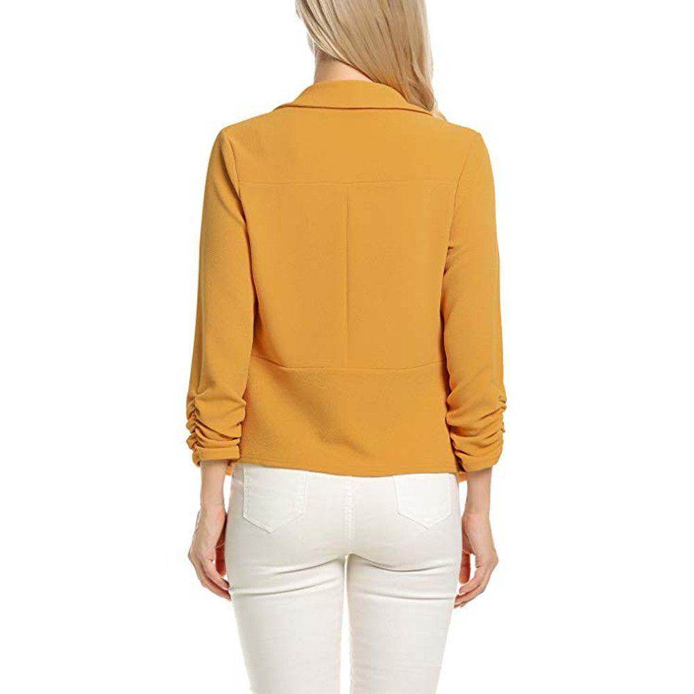 Cardigan Suit Jacket Work New Autumn Women Office Coat - Magellan Fashion Shop