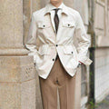 Vintage Lapel Hunting Jacket Jacket For Men - Magellan Fashion Shop
