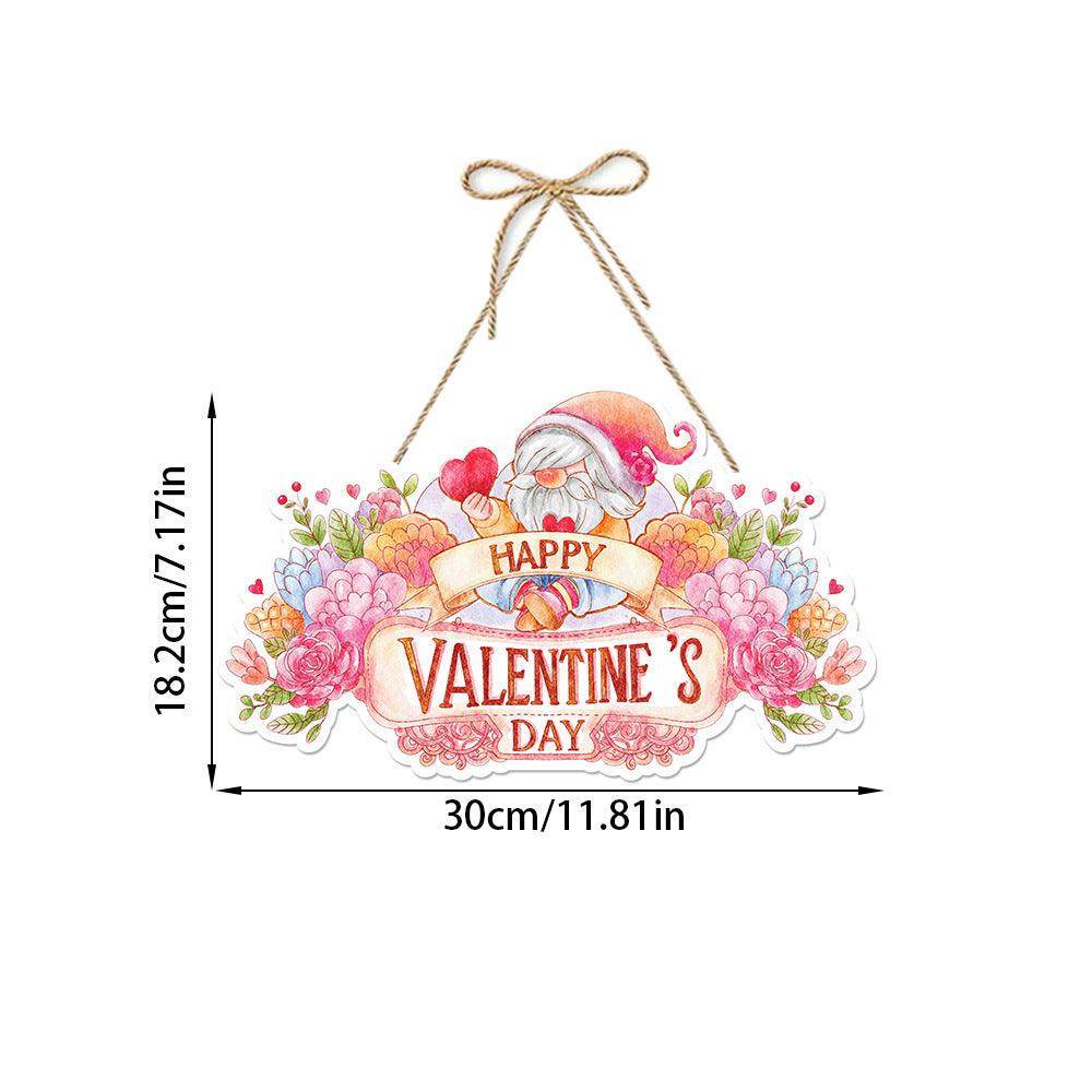 Valentine's Day Decorative Gift Garland Paper Door Hangers - Magellan Fashion Shop