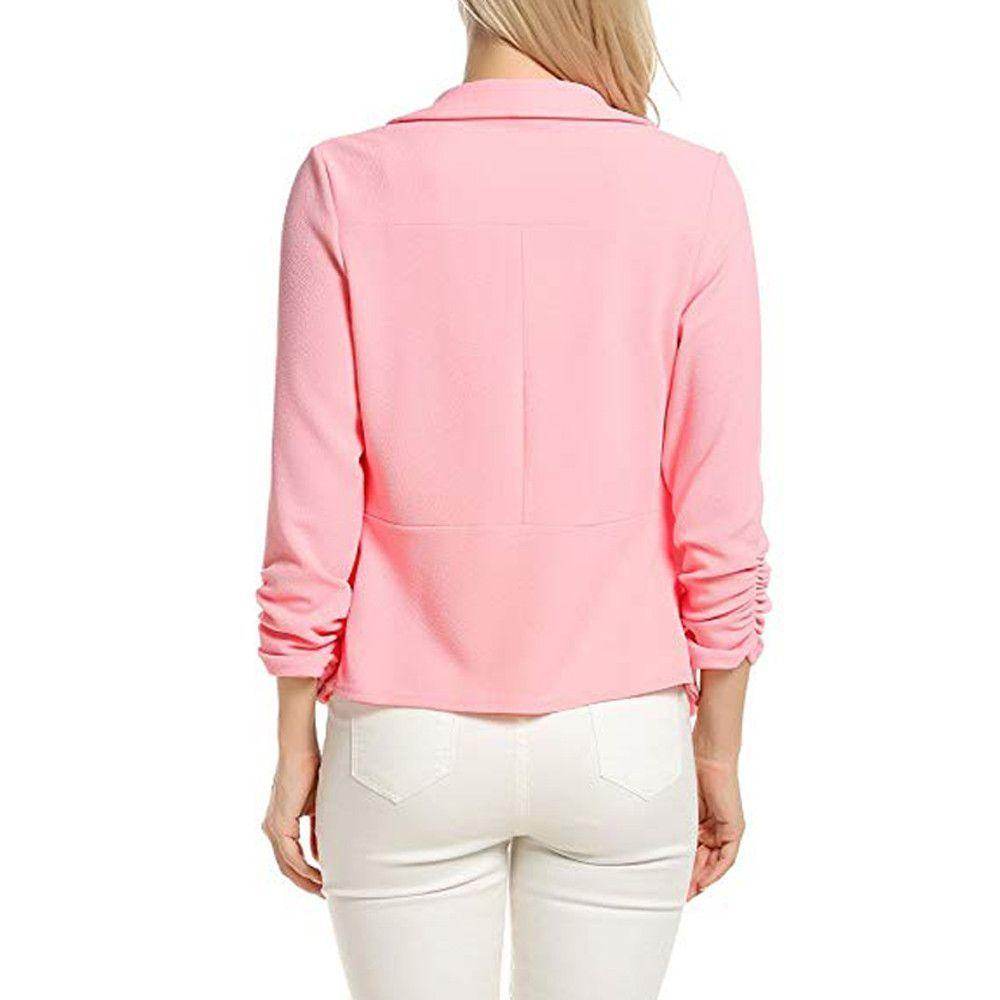 Cardigan Suit Jacket Work New Autumn Women Office Coat - Magellan Fashion Shop