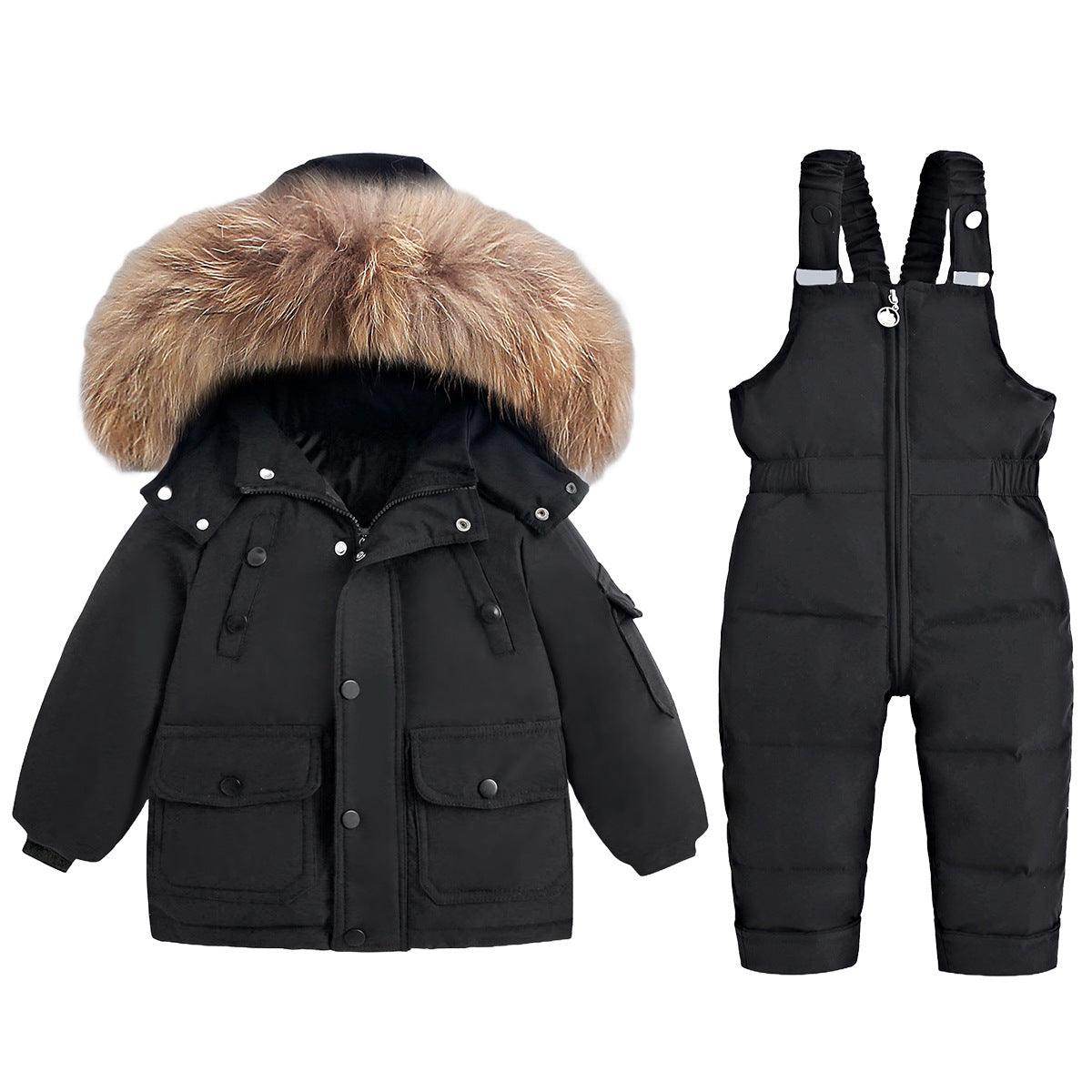 Boys' Suit Two-piece Suit Girls' Overalls Jumpsuit - Magellan Fashion Shop