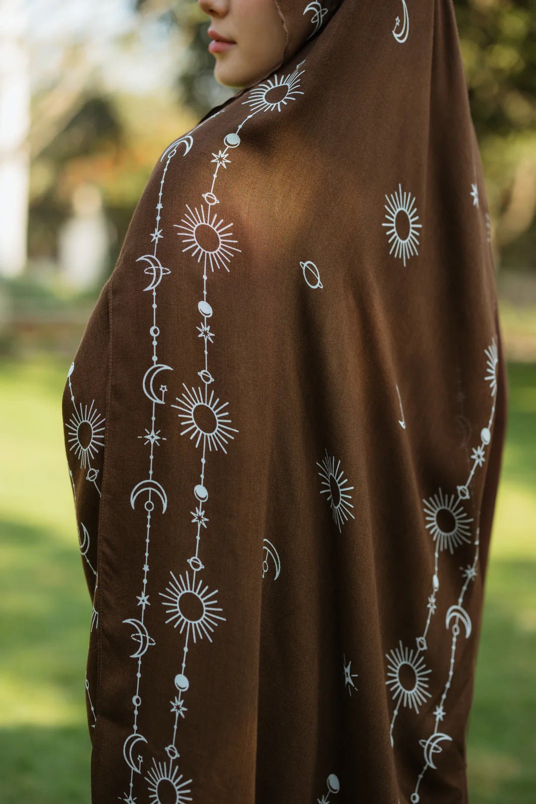 Satin Printed Hijab Printed Shawl Headscarf
