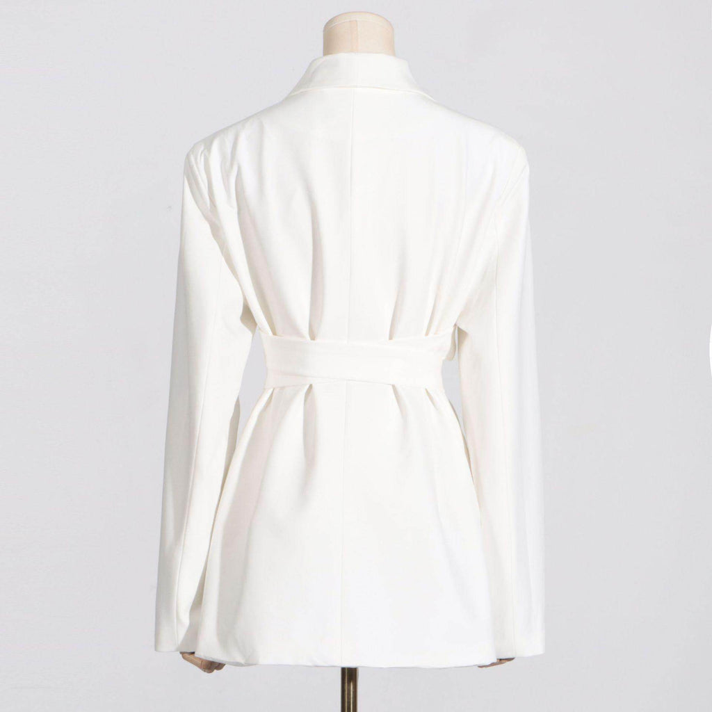 Fashion Personality Solid Color Suit Coat For Women - Magellan Fashion Shop