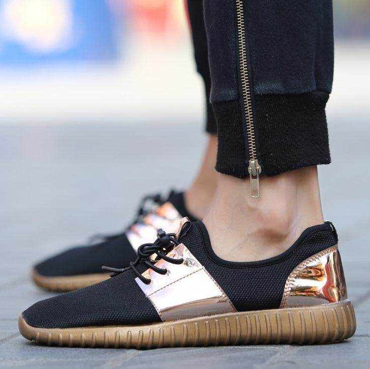 New Summer Breathable Shoes Men Flat shoes Autumn Fashion Men Shoes Couple Casual Shoes - Magellan Fashion Shop