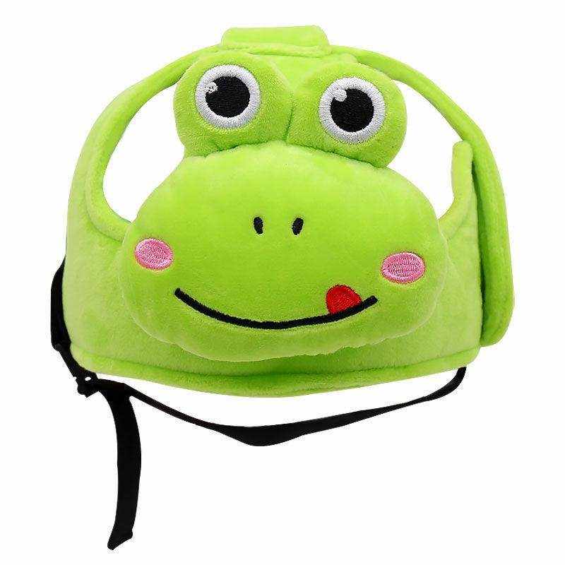 Cartoon Animal Baby Toddler Anti-collision Hat with cute animal designs and soft padding for head protection